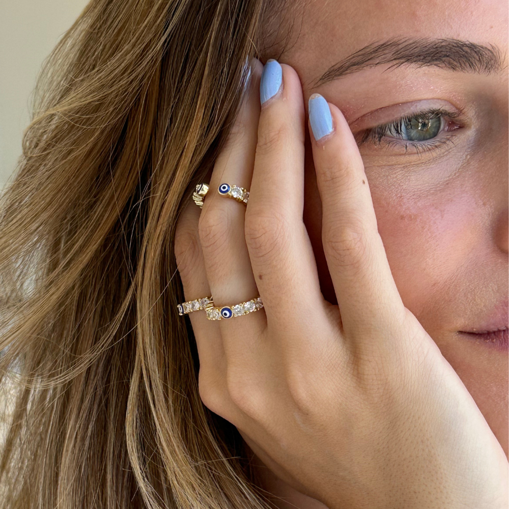 Tfu Tfu Evil Eye Ring
