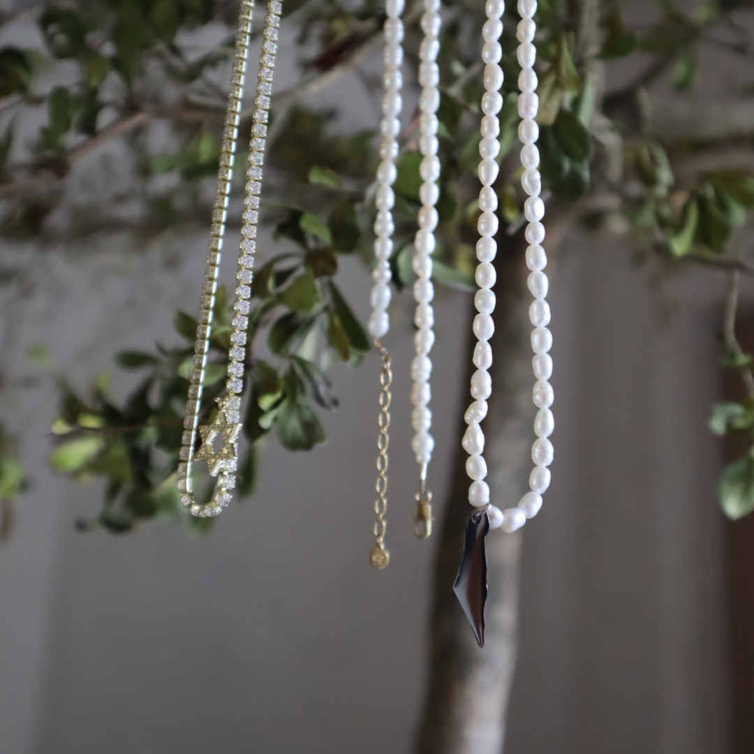 Israel Pendant Pearl Necklace